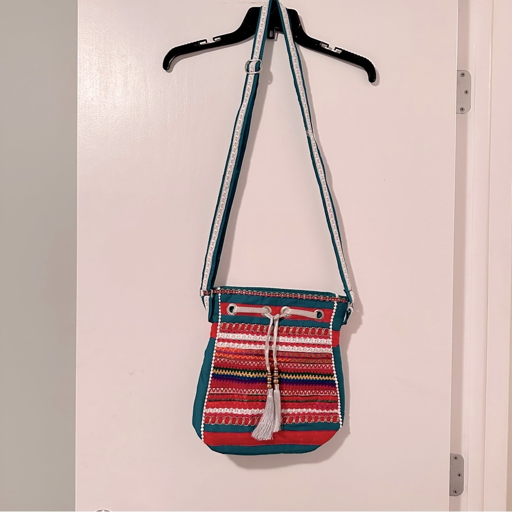 NWT handmade Crossbody bag